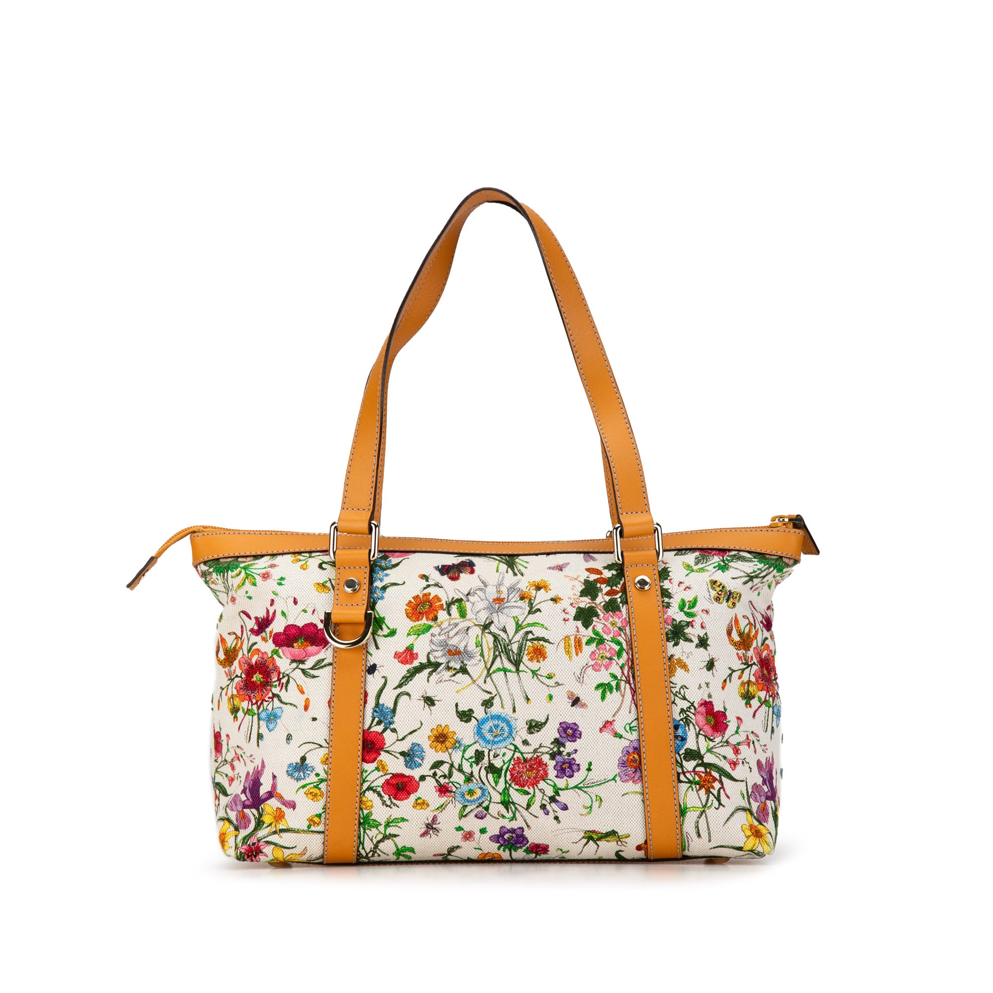 GG Canvas Abbey D-Ring Flora Tote Bag_2