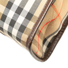 Haymarket Check Canvas Tote