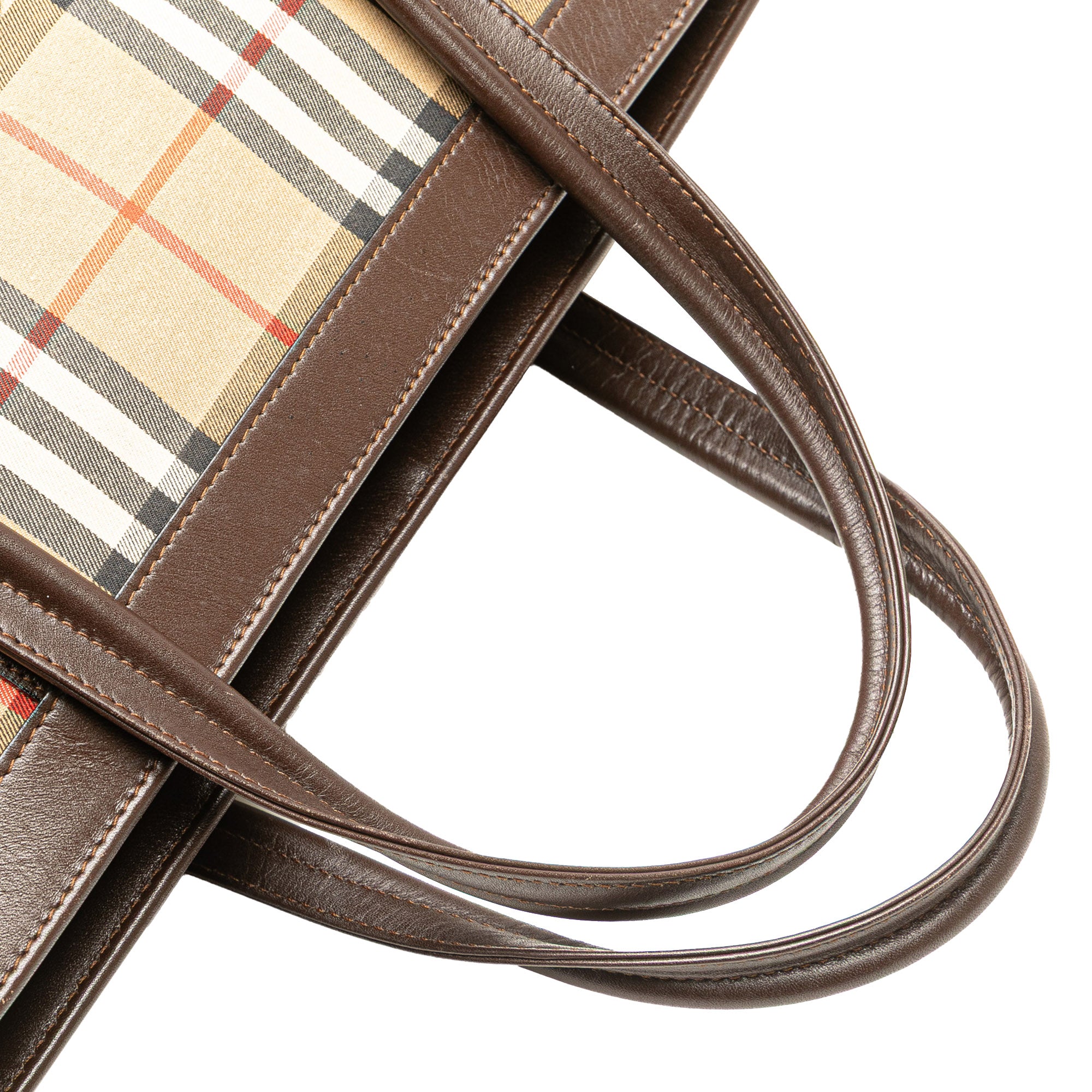 Haymarket Check Canvas Tote