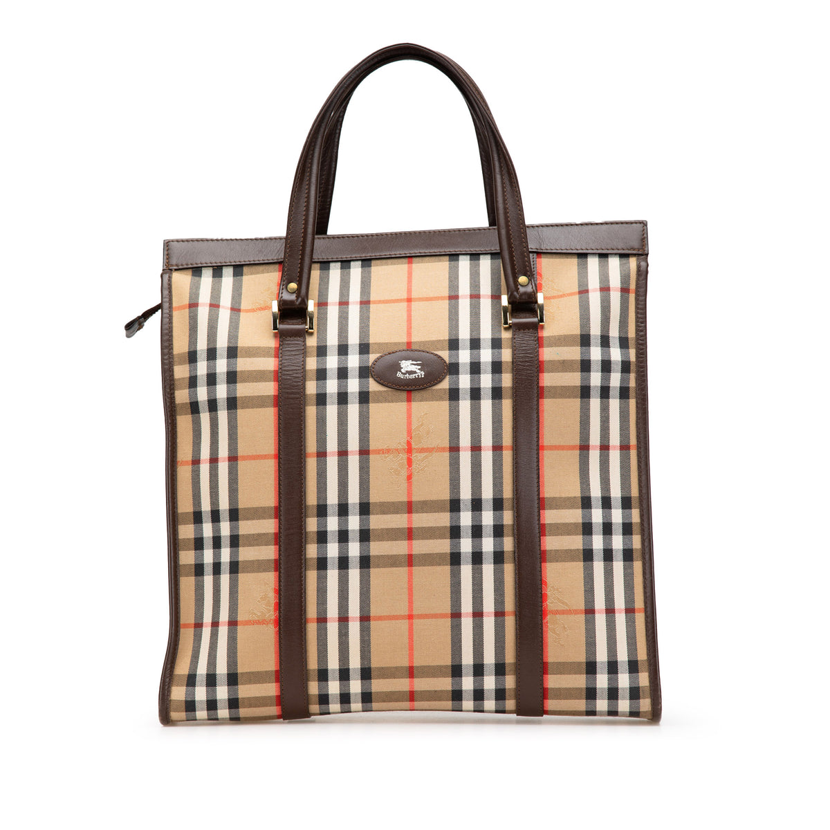 Haymarket Check Canvas Tote