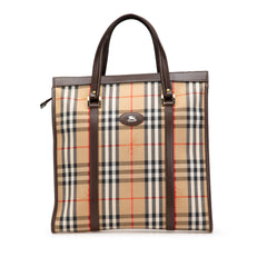 Haymarket Check Canvas Tote