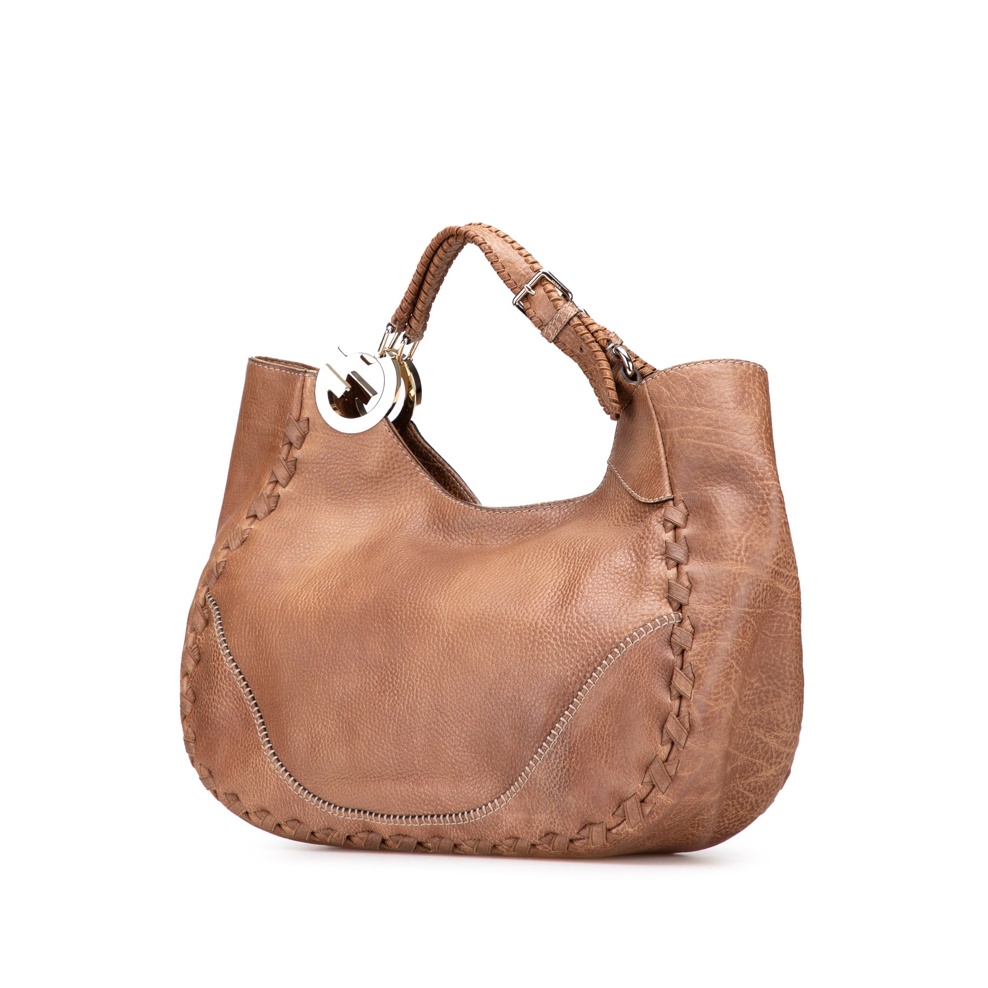 Medium Grained Calfskin Charlotte Hobo