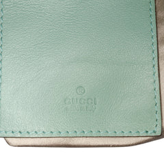 Small GG Marmont Sequined Diagonal Matelasse Leather Bucket Bag