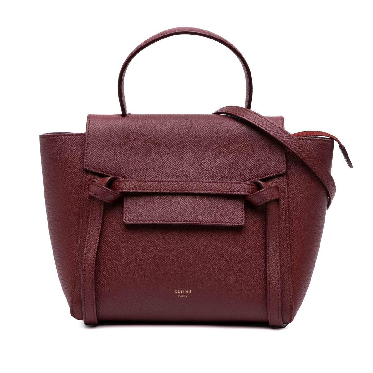 Nano Grained Calfskin Belt Bag