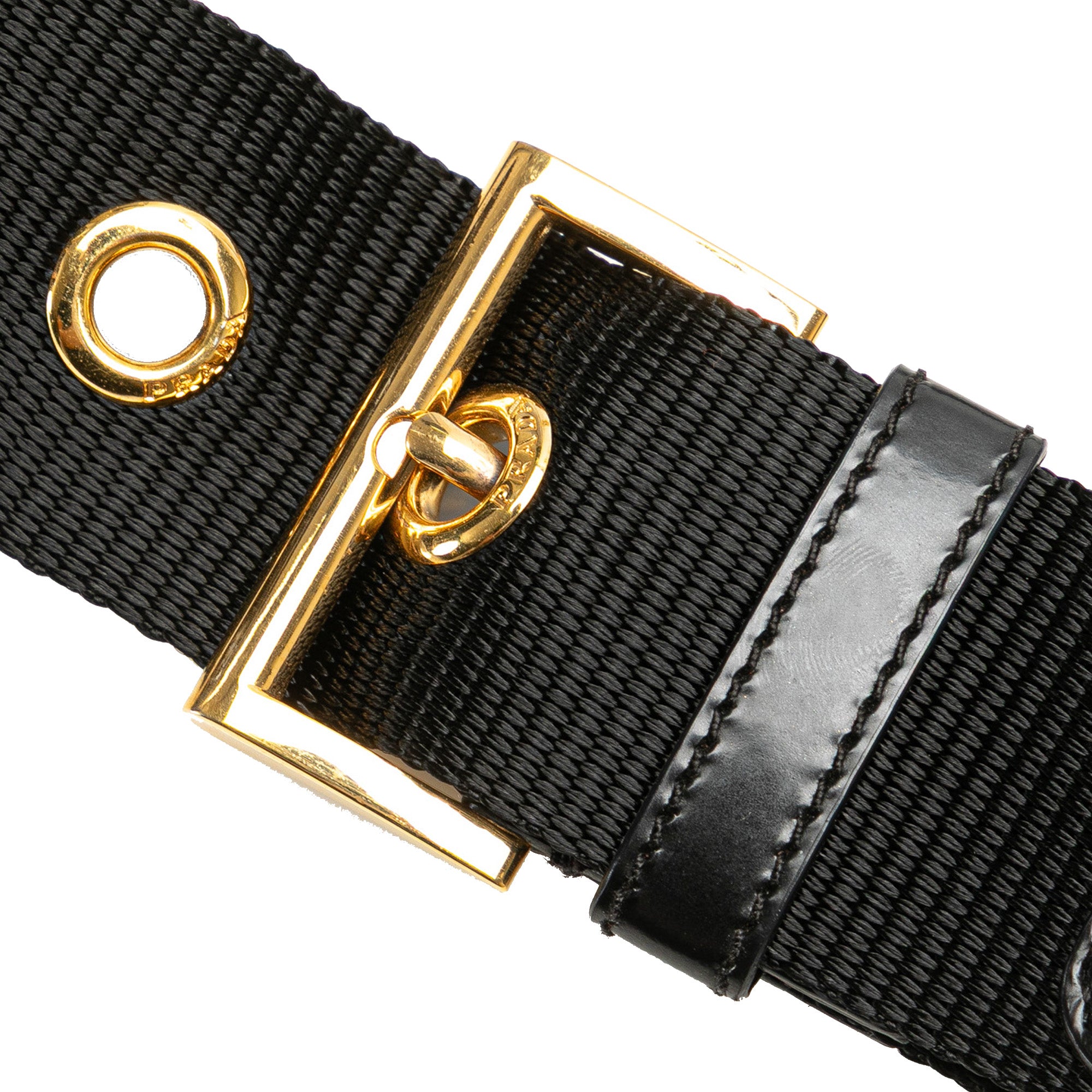 Vitello Trimmed Tessuto Zip Top Crossbody
