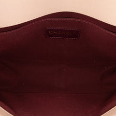 Medium Chevron Mixed Leathers Boy Flap