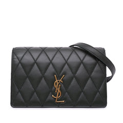 Diamond Quilted Lambskin Angie Chain Bag