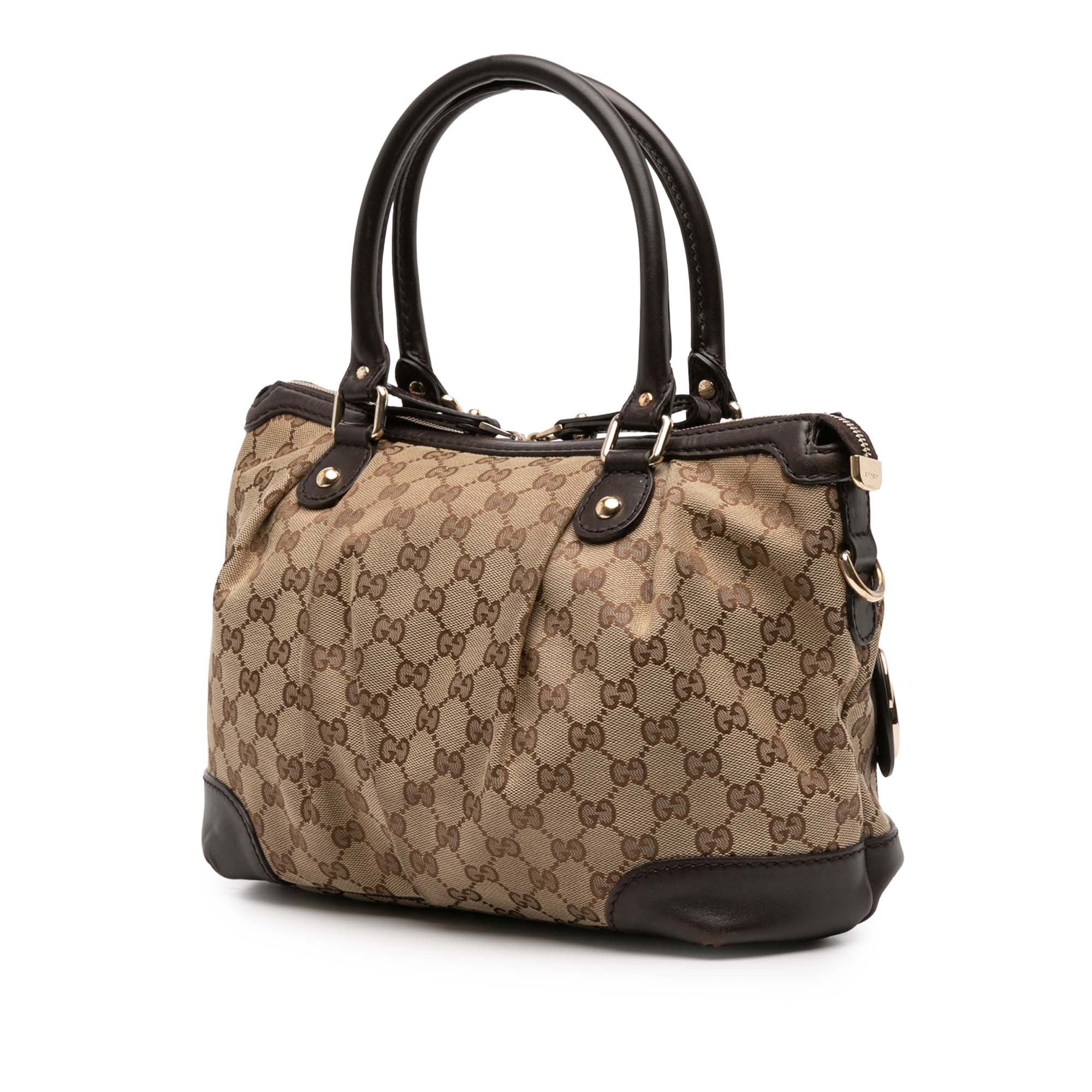 GG Canvas Sukey Satchel