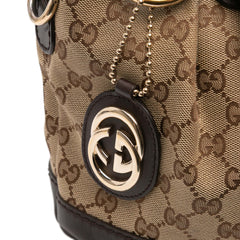 GG Canvas Sukey Satchel