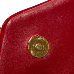 Small Velvet Monogram Matelasse LouLou Shoulder Bag