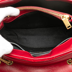 Small Velvet Monogram Matelasse LouLou Shoulder Bag