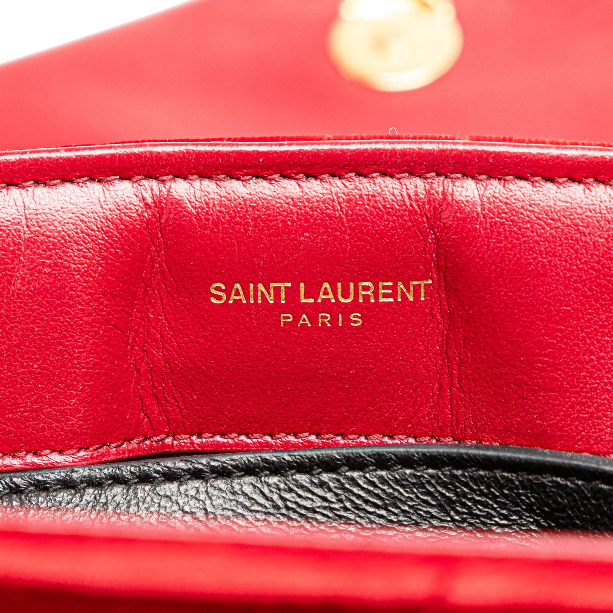 Small Velvet Monogram Matelasse LouLou Shoulder Bag