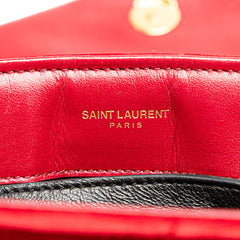 Small Velvet Monogram Matelasse LouLou Shoulder Bag