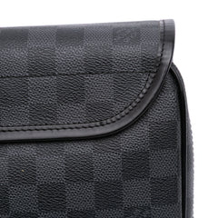 Damier Graphite Hanging Toiletry Kit Pouch