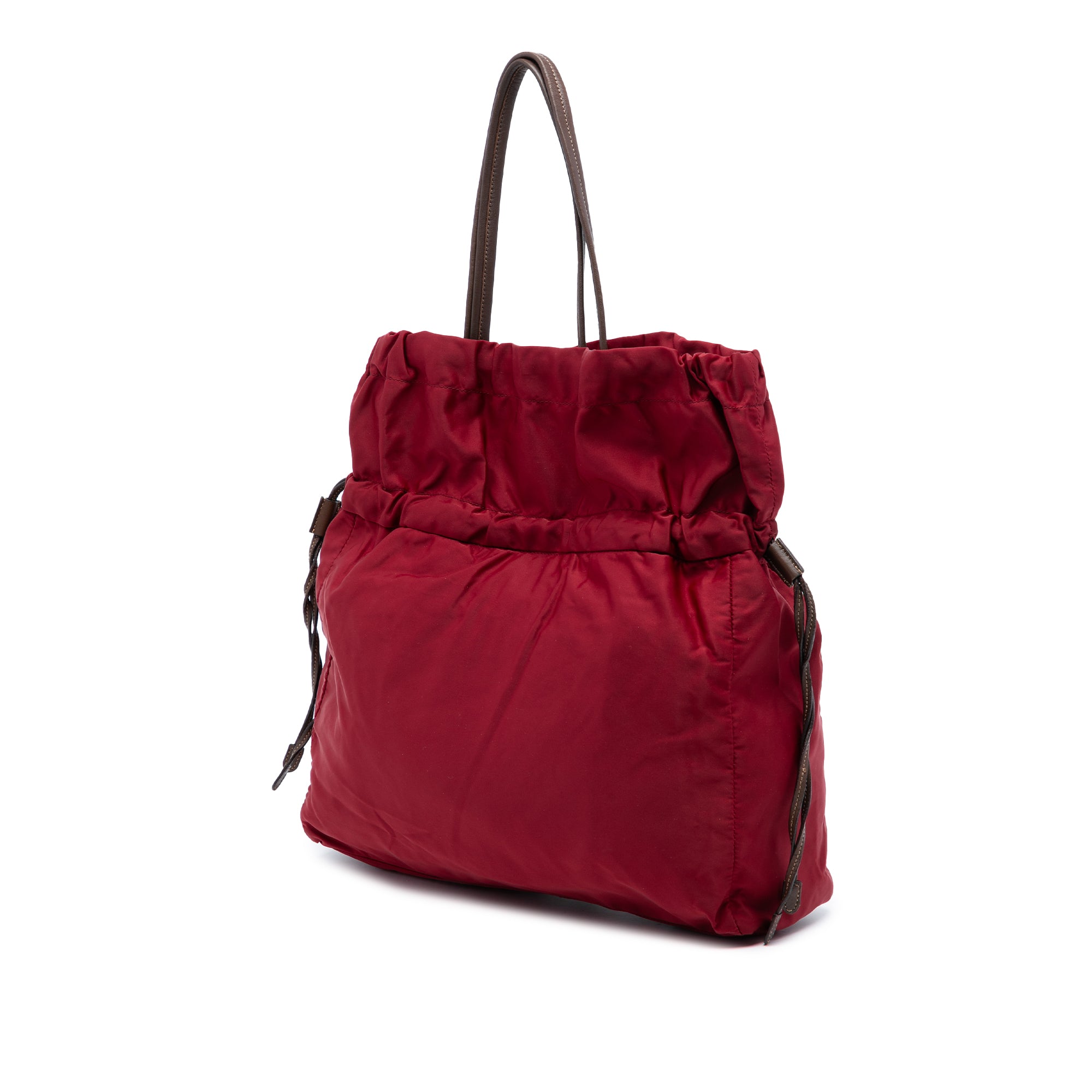 Tessuto Logo Drawstring Tote
