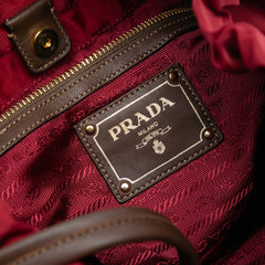 Tessuto Logo Drawstring Tote