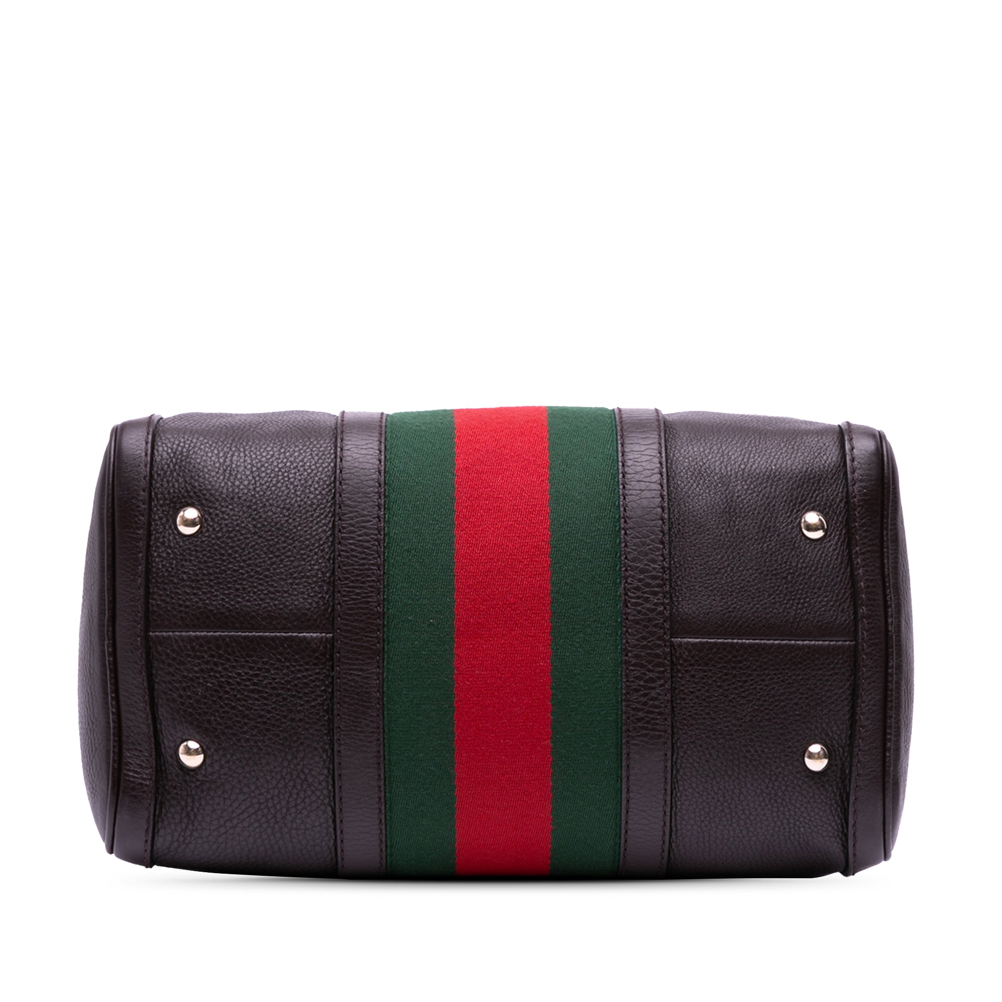 Calfskin Web Joy Boston Bag