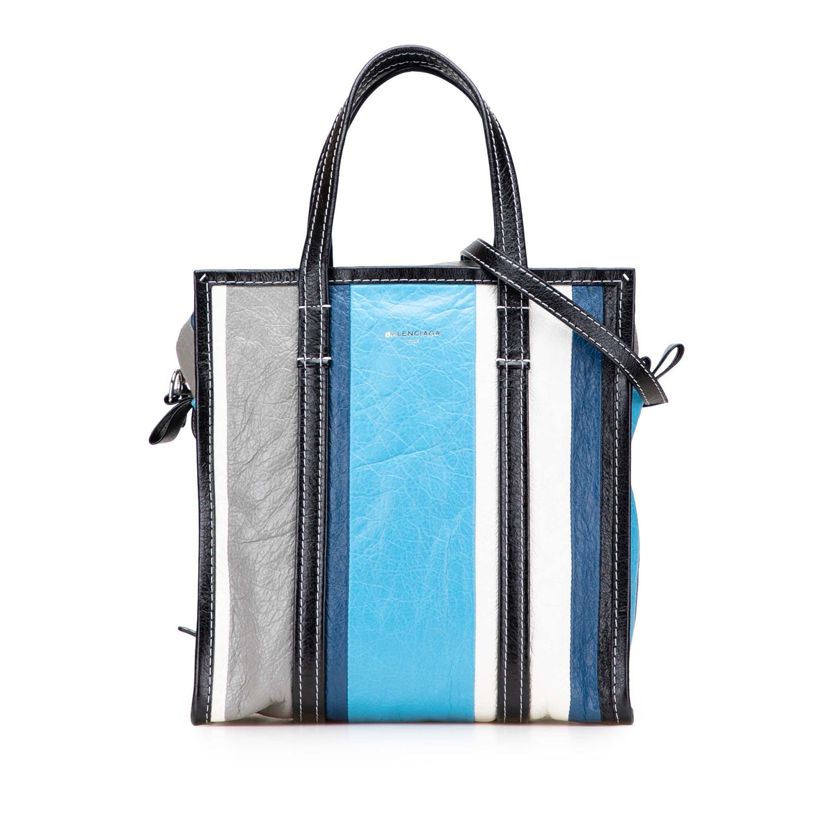 S Lambskin Bazar Shopper Satchel