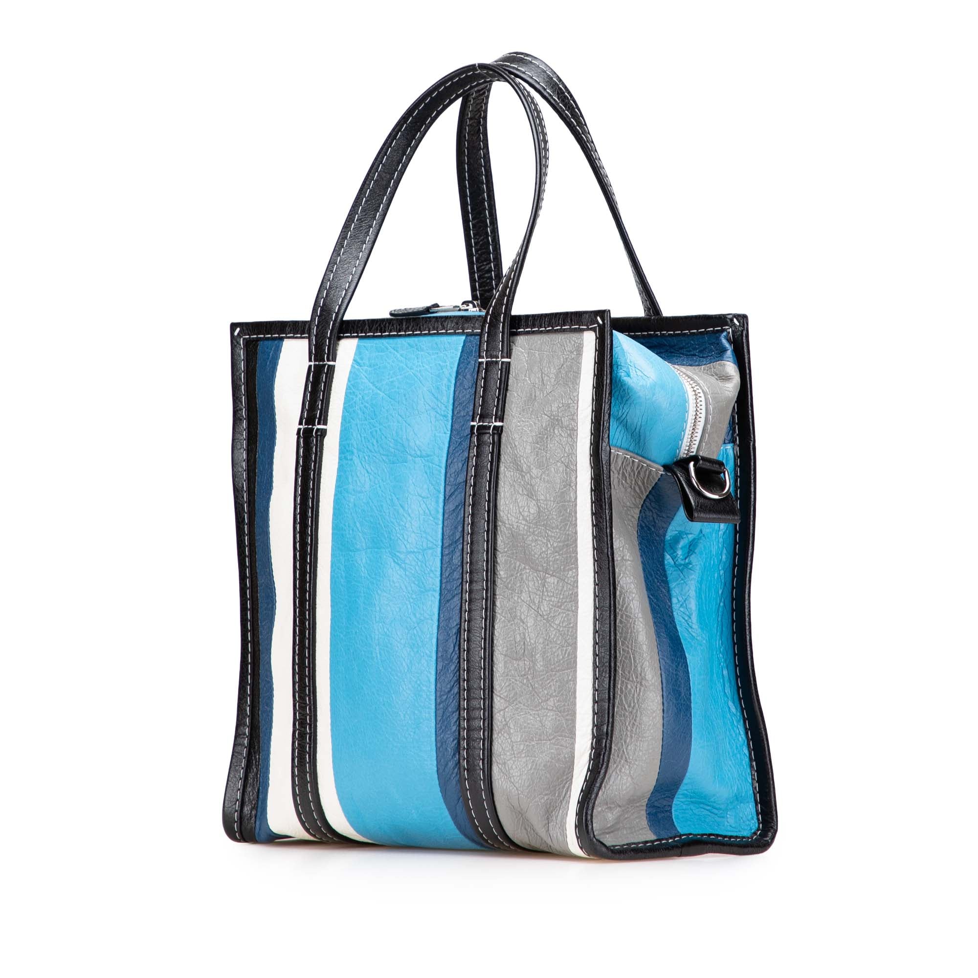 S Lambskin Bazar Shopper Satchel