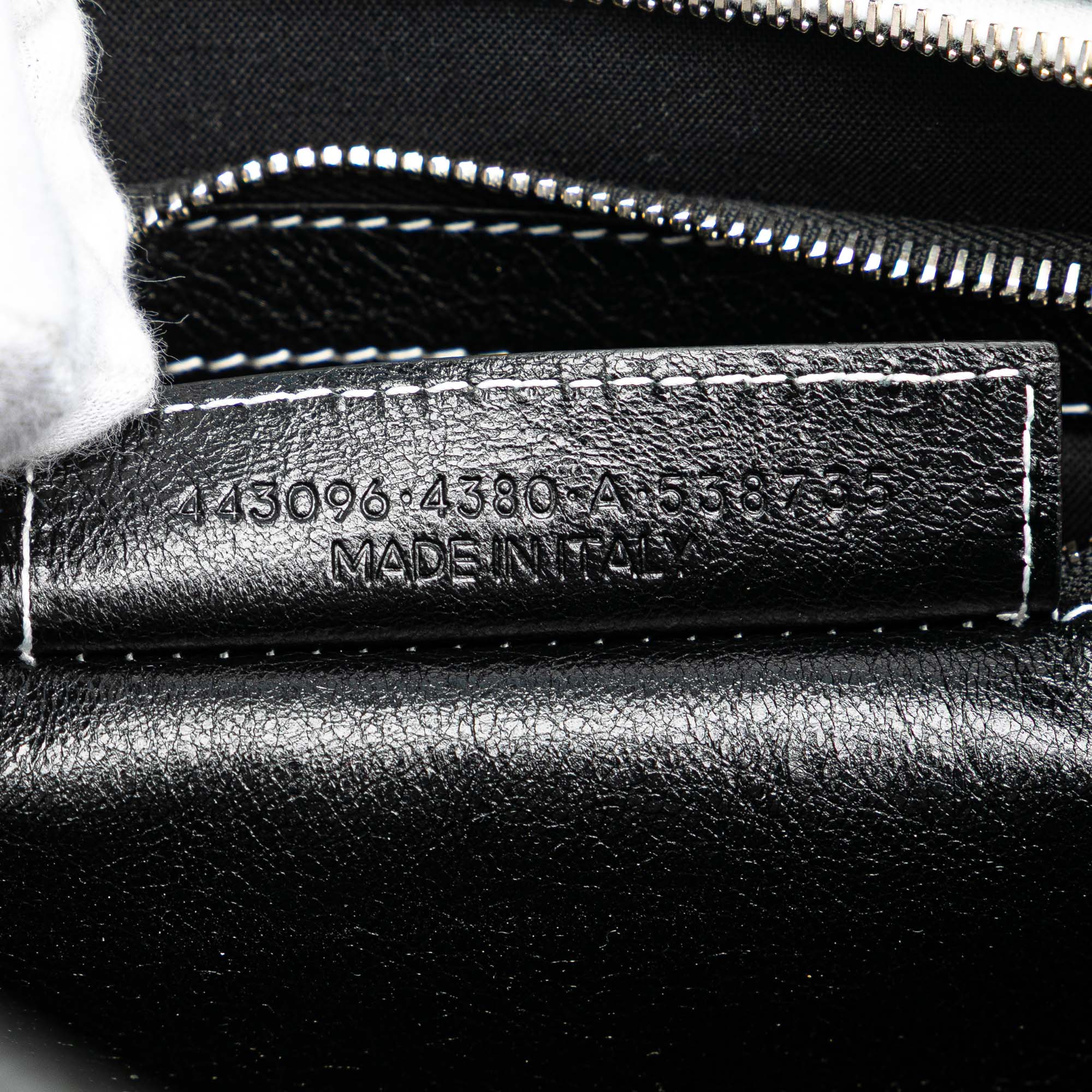 S Lambskin Bazar Shopper Satchel