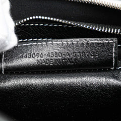 S Lambskin Bazar Shopper Satchel