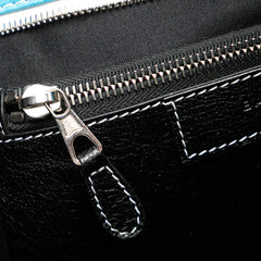 S Lambskin Bazar Shopper Satchel