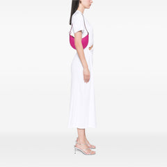 Mini Grainy Calfskin VLogo Hobo