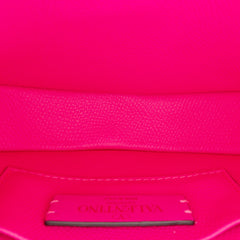 Mini Grainy Calfskin VLogo Hobo