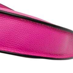 Mini Grainy Calfskin VLogo Hobo