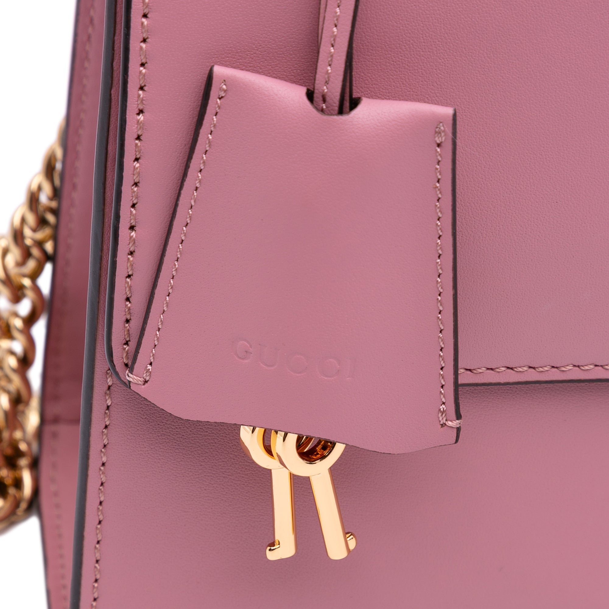 Medium Leather Padlock Shoulder Bag
