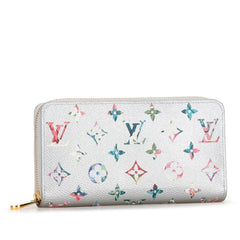 Metallic Monogram Garden Zippy Wallet_1