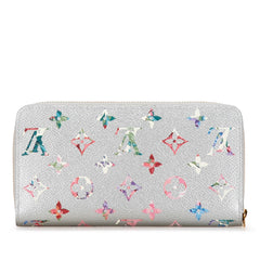 Metallic Monogram Garden Zippy Wallet_2