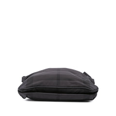 Tonal Check Canvas Crossbody