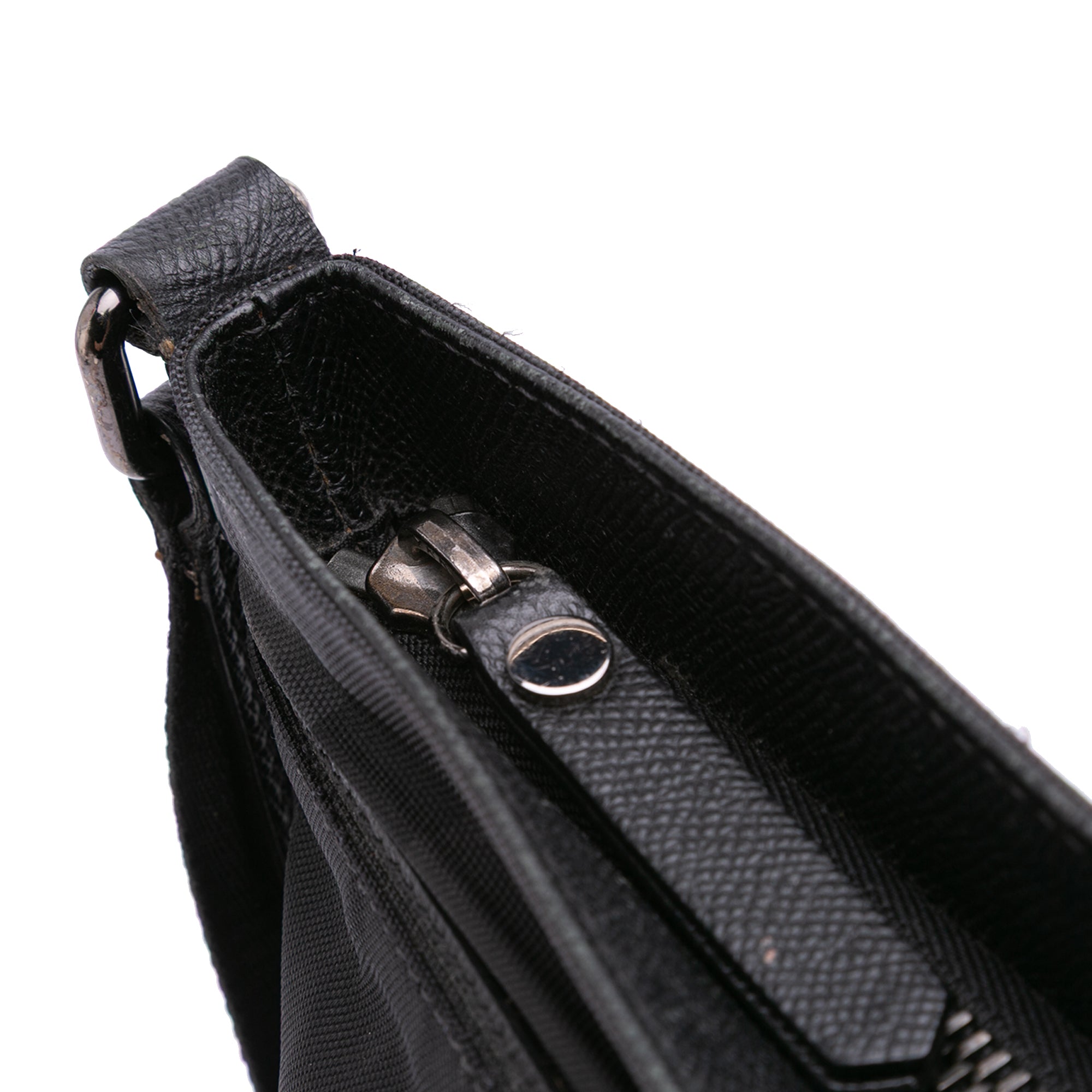 Tonal Check Canvas Crossbody