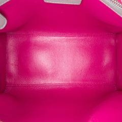 Medium Bicolor Lambskin Cannage Lady Dior