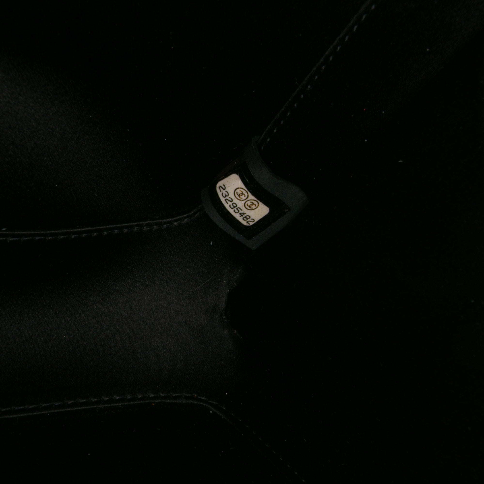 Chevron Lambskin Chain Around Clutch on Chain