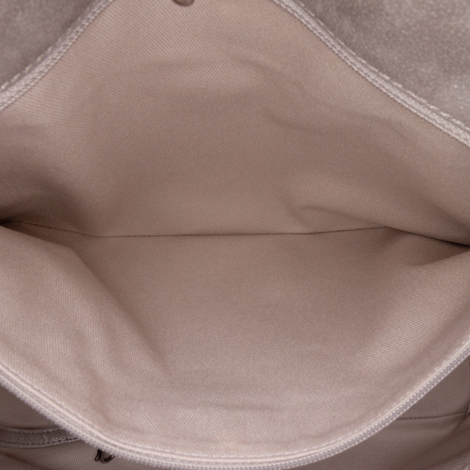 Quilted Iridescent Calfskin Shopping in Chains Tote