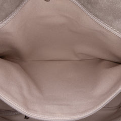 Quilted Iridescent Calfskin Shopping in Chains Tote