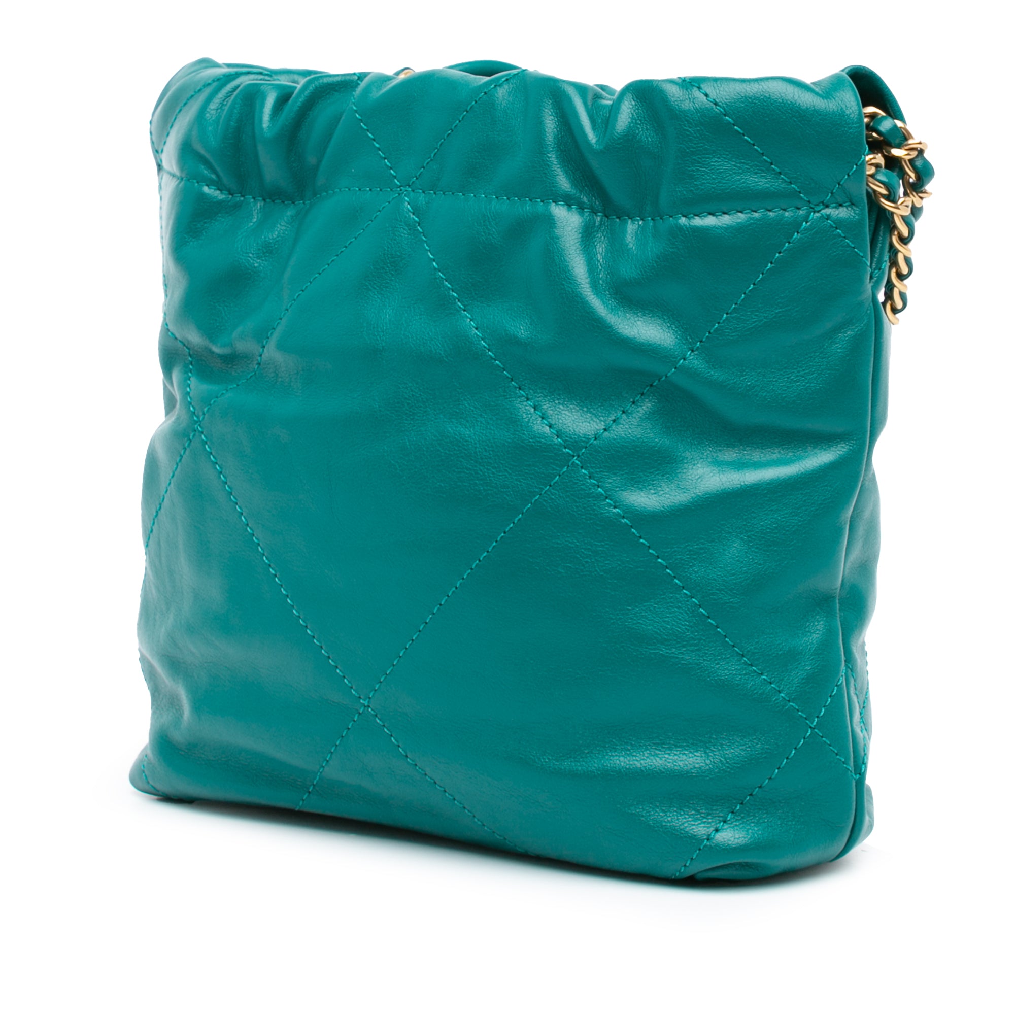 Mini Shiny Calfskin 22 Handbag
