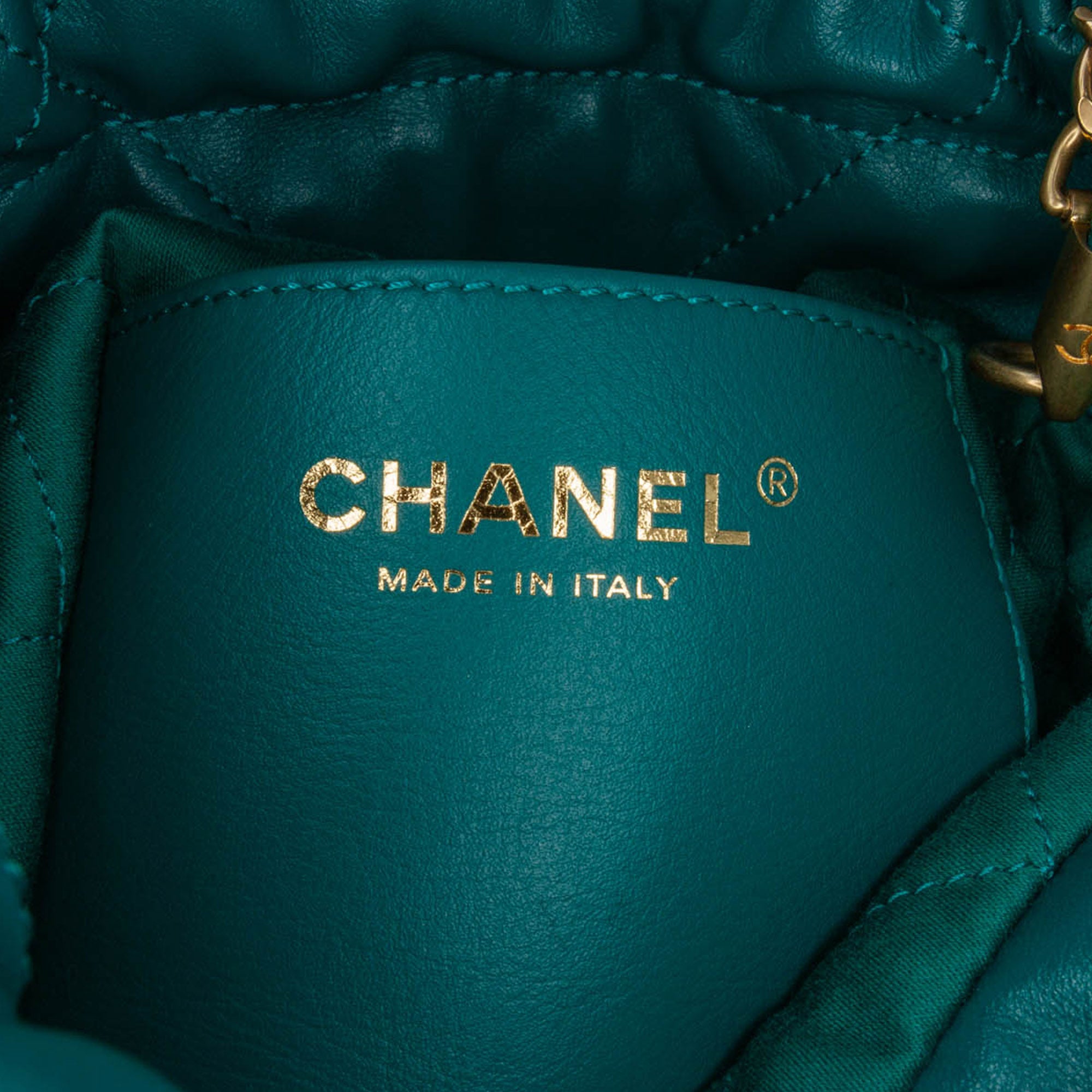 Mini Shiny Calfskin 22 Handbag