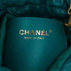 Mini Shiny Calfskin 22 Handbag