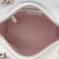 Medium Deerskin Floral Printed Lady Dior