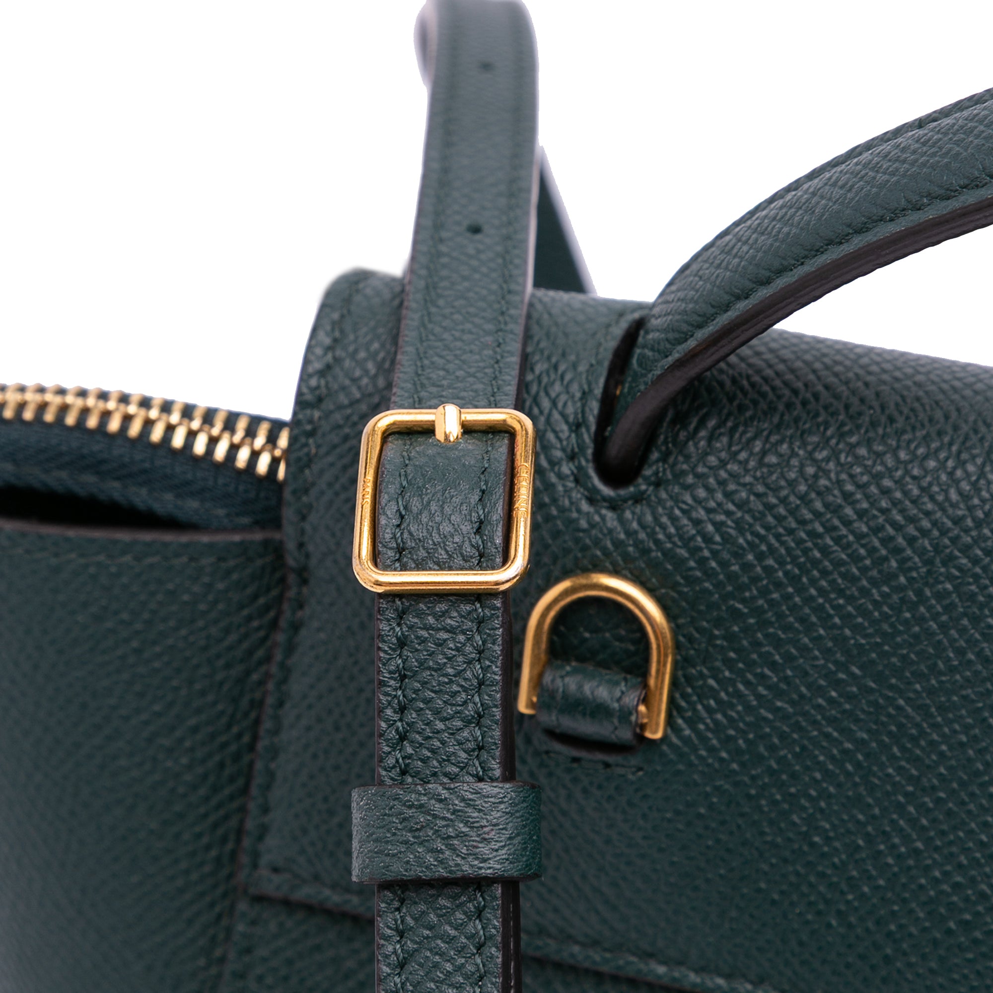 Nano Grained Calfskin Belt Bag