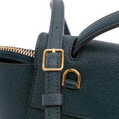 Nano Grained Calfskin Belt Bag