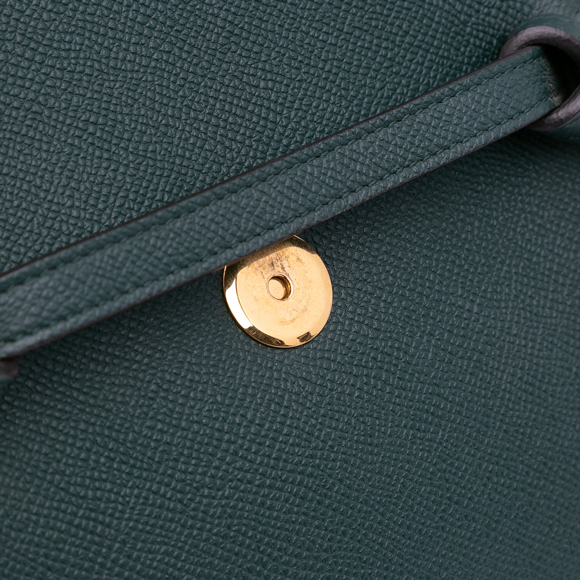 Nano Grained Calfskin Belt Bag