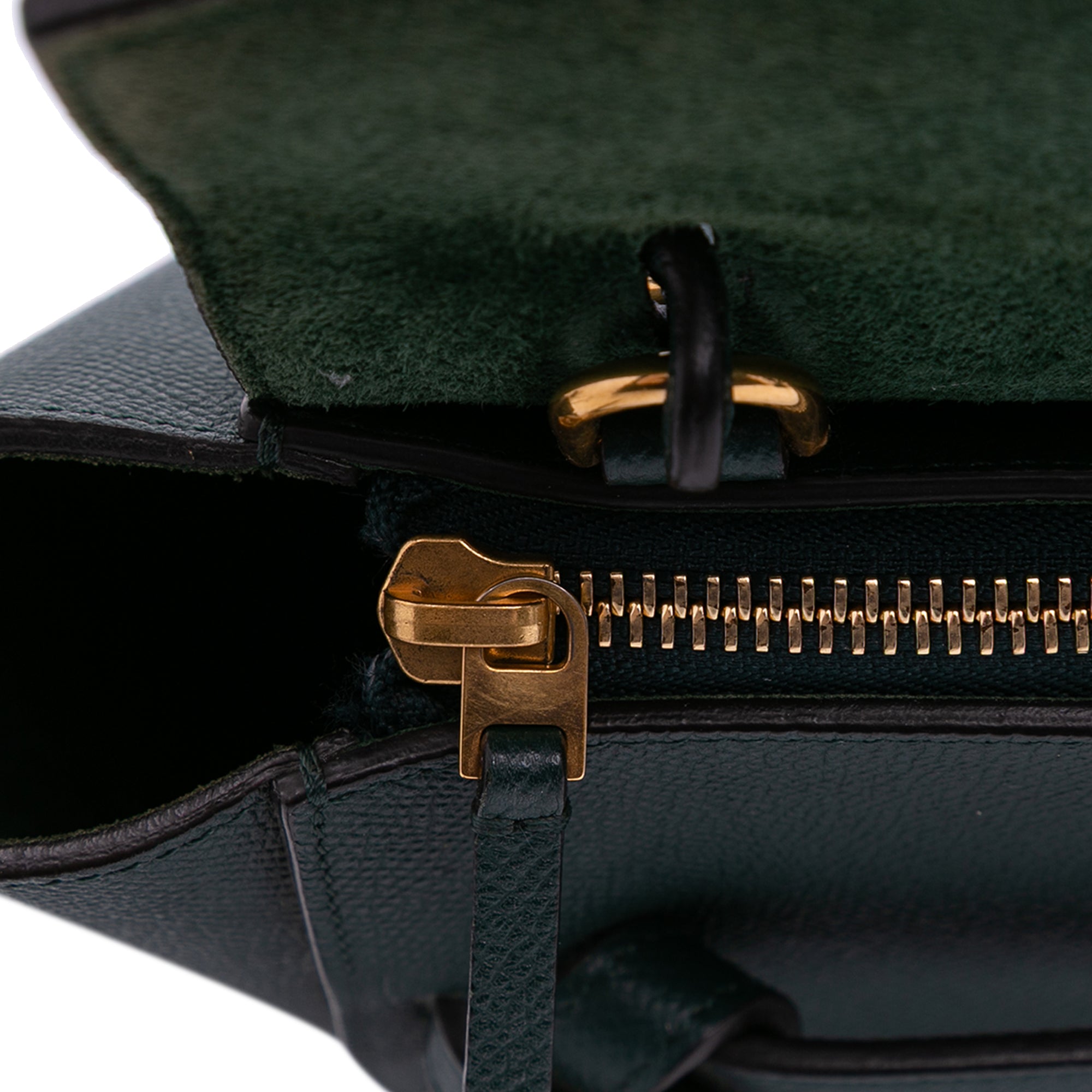 Nano Grained Calfskin Belt Bag