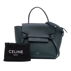 Nano Grained Calfskin Belt Bag