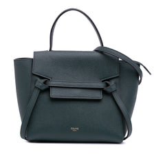 Nano Grained Calfskin Belt Bag