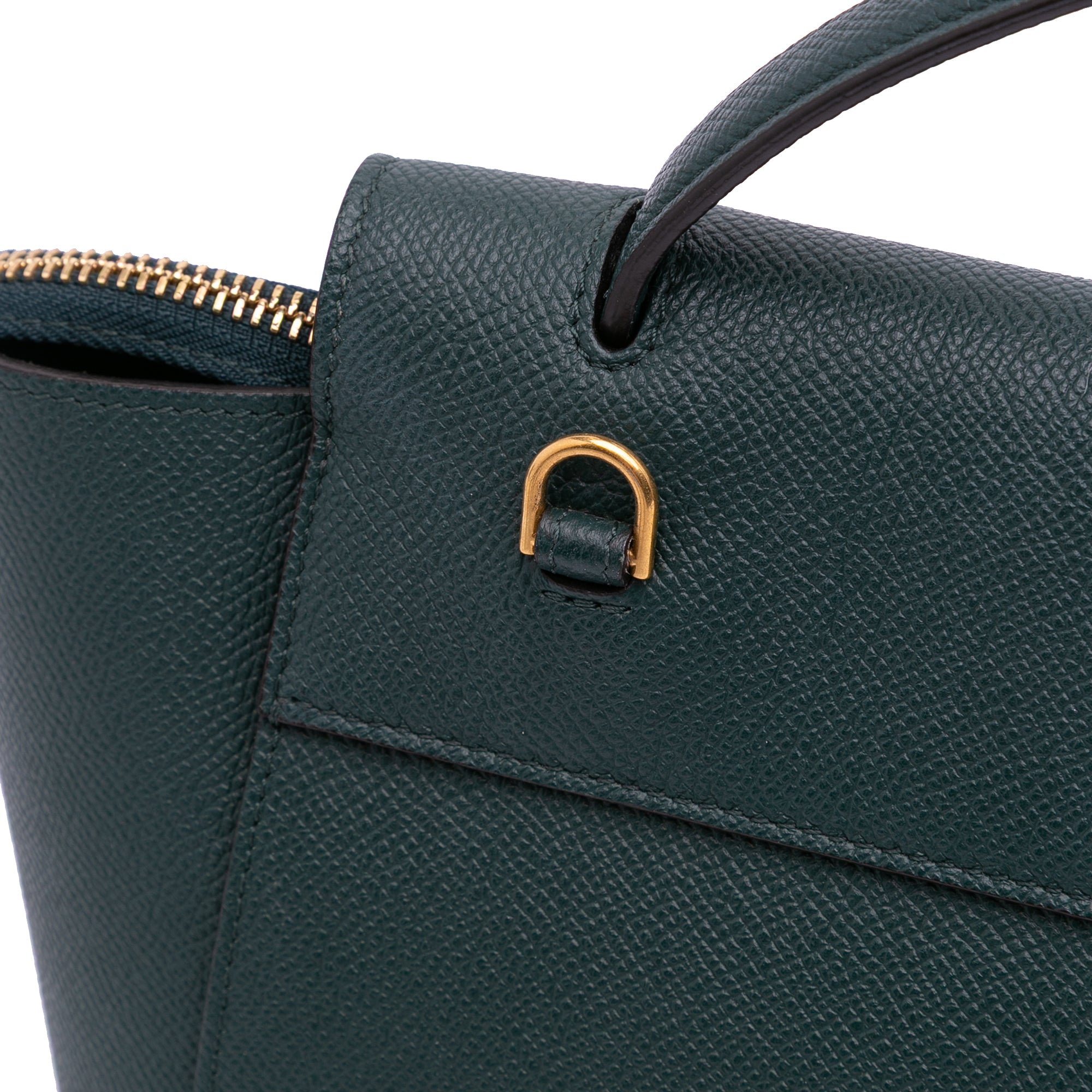 Nano Grained Calfskin Belt Bag