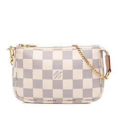 Damier Azur Mini Pochette Accessoires